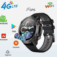 New 4G Android 1.52 screen smartwatch camera, intelligent AI, video calling, independent SIM card, GPS，WiFi， Bluetooth, APP