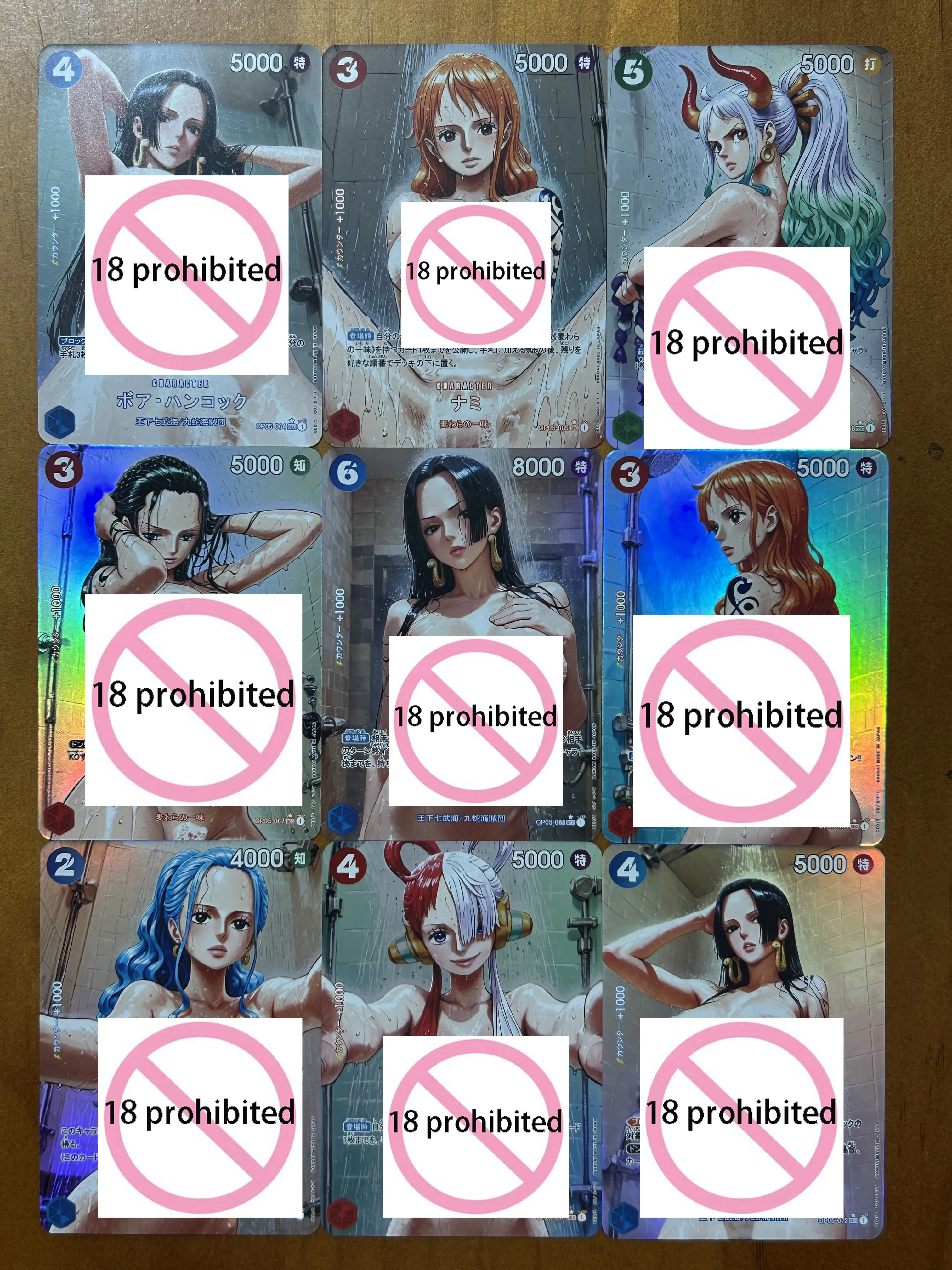 

ONE PIECE Nami Boa·Hancock Nico Robin ACG Diy Self Control Collect Signature Trading Флэш-карта Аниме Мультфильм Оригинальный подарок
