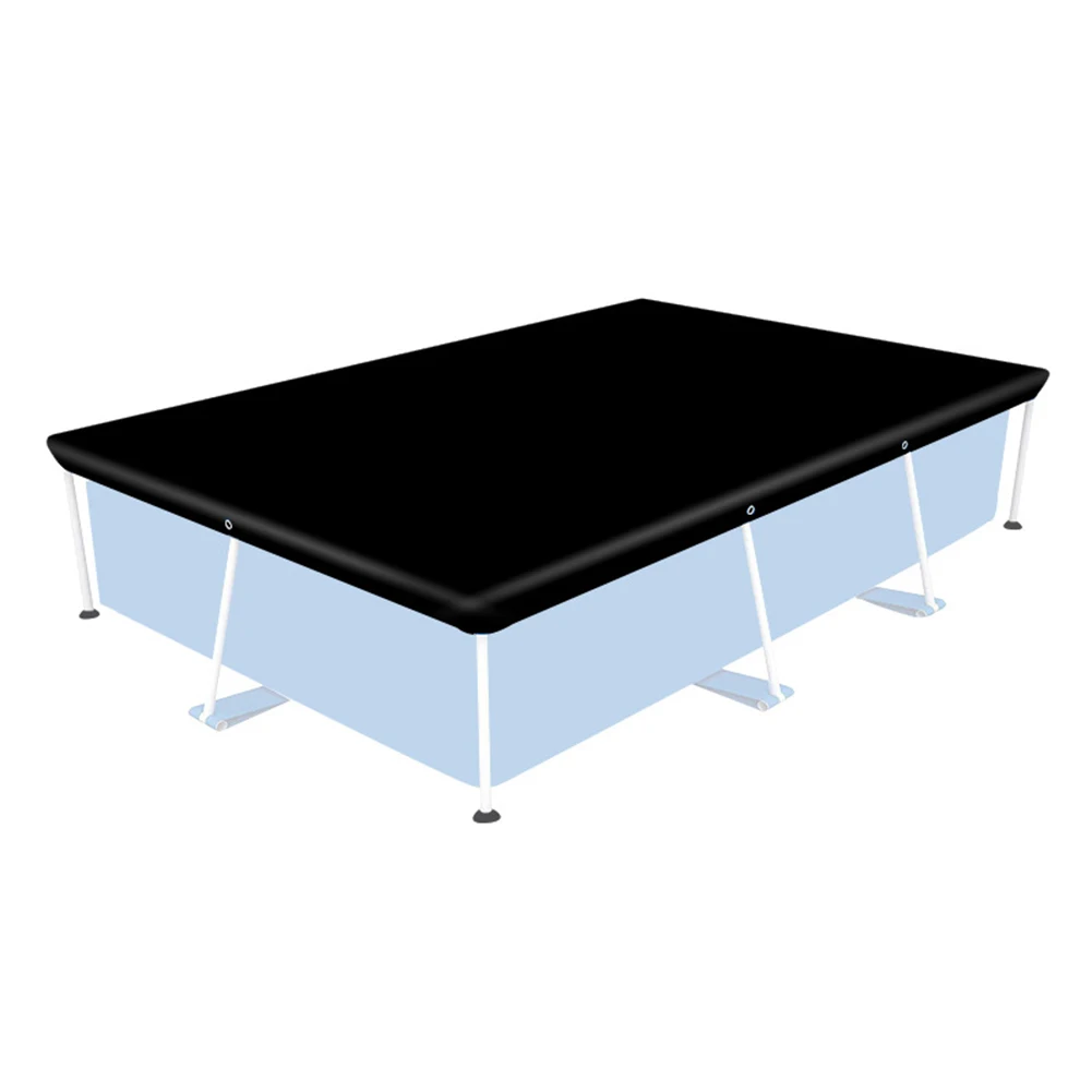 210D أكسفورد النسيج مستطيلة غطاء لحمام السباحة فناء مقاوم للماء واقية من الشمس الغبار غطاء حمام السباحة الشتاء غطاء للحماية 2025 جديد #2