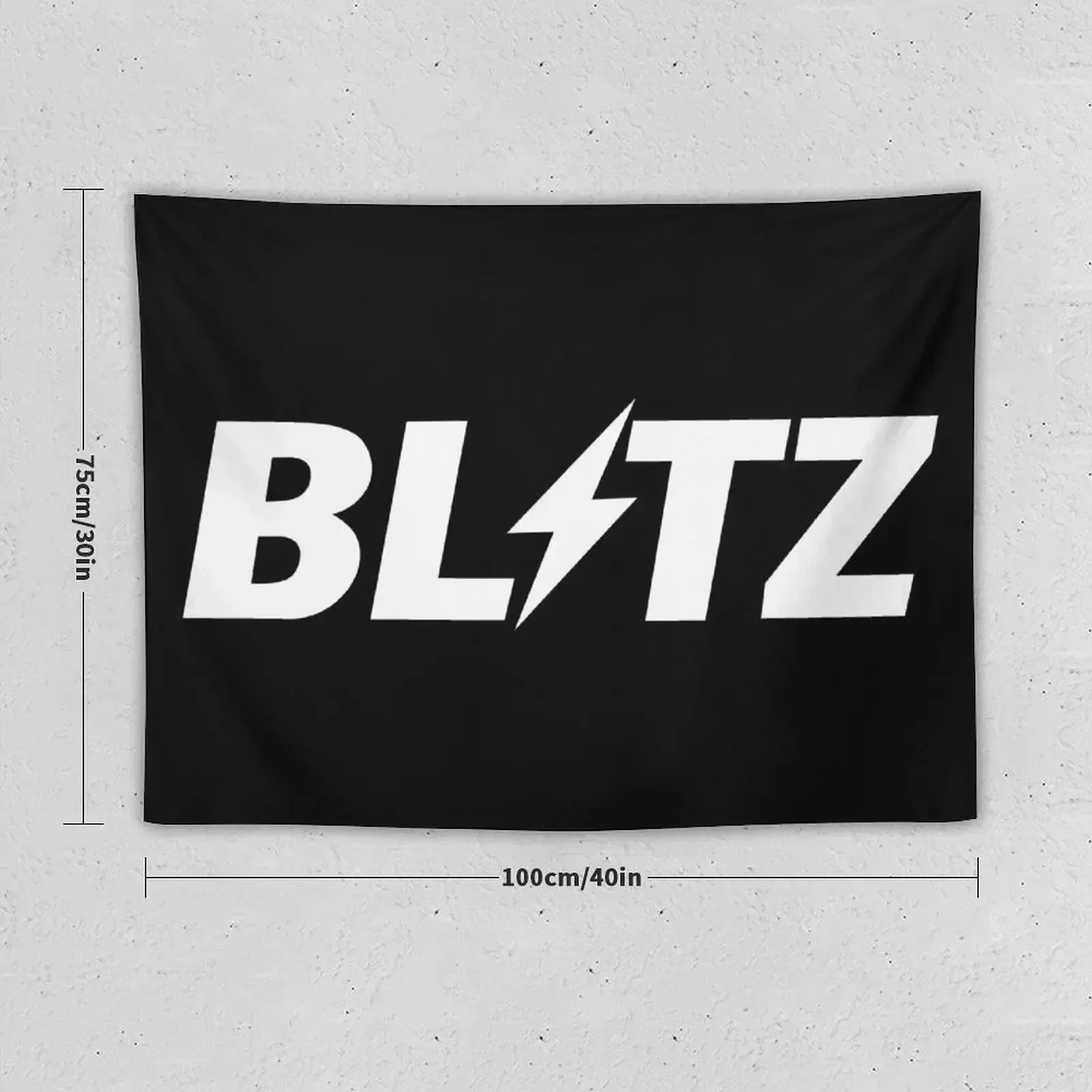 Blitz JDM White Tapestry Custom For Bedroom Decoration Pictures Room Wall Tapestry