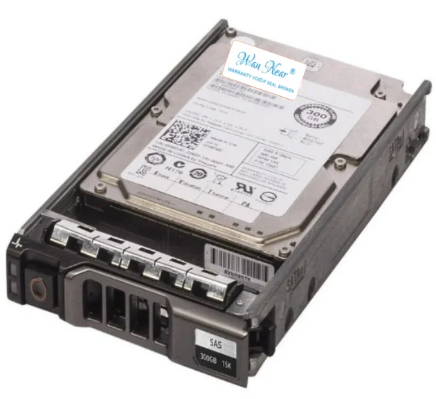 

For Dell 300GB 2.5" SAS 6GB/s 15K 64MB Hard Drive Hot-Swap HDD in Caddy H8DVC