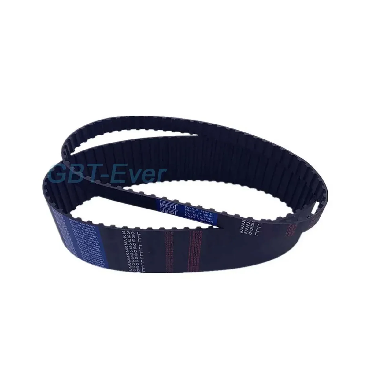 1Pcs Width 12.7/20/25/38mm L Rubber Timing Belt 330L 334L 337L 390L 394L 397L 400L 405L 408L ~ 817L Closed Loop Synchronous Belt