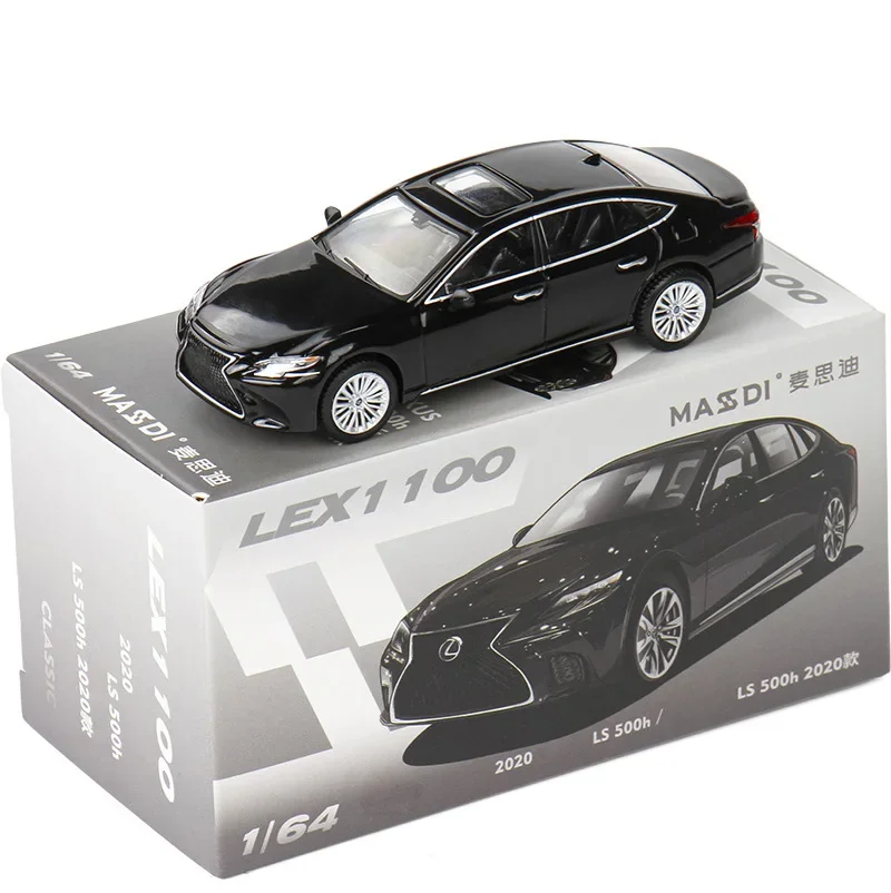

MASDI 1:64 LS 500h 2020 black Diecast Collector's Vehicle Model Car