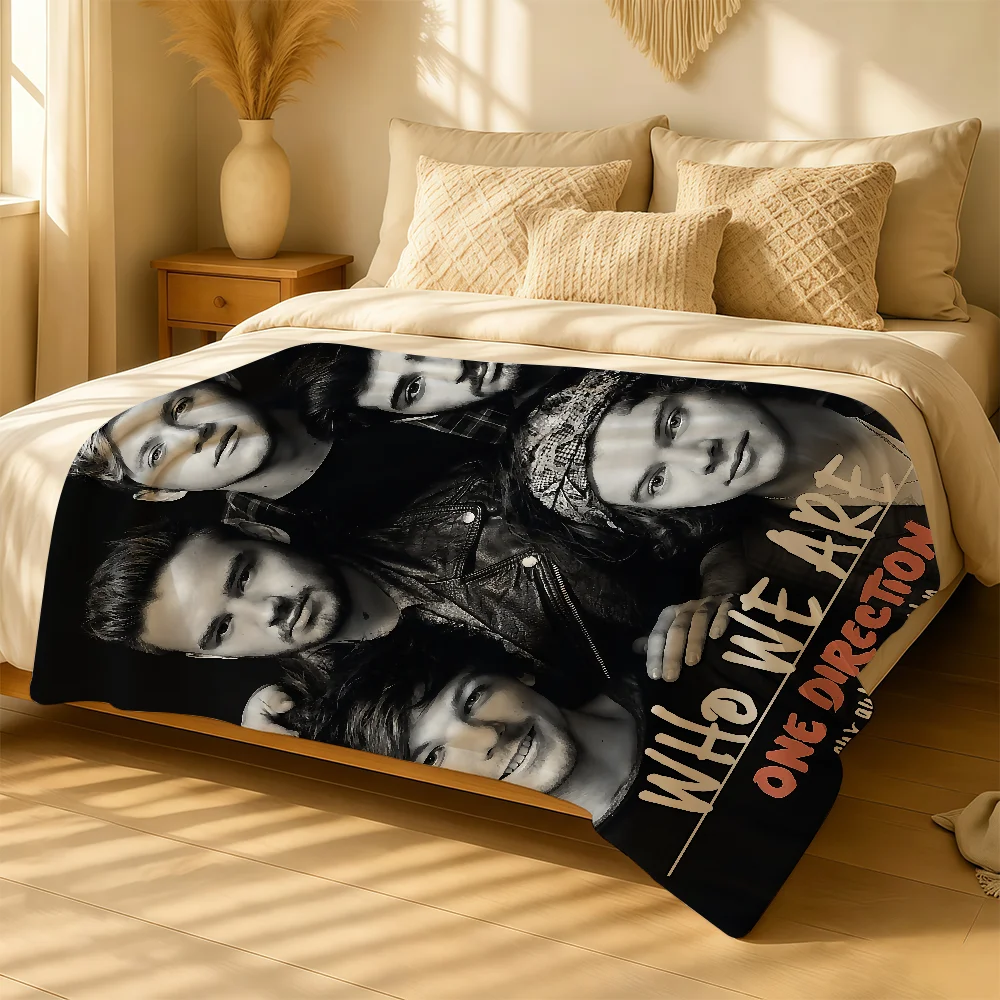 Band O-One D-DirectionS Blanket For Soft Warm Knee For Bedroom Living Room Bed Sofa Camping Picnic Office Gift