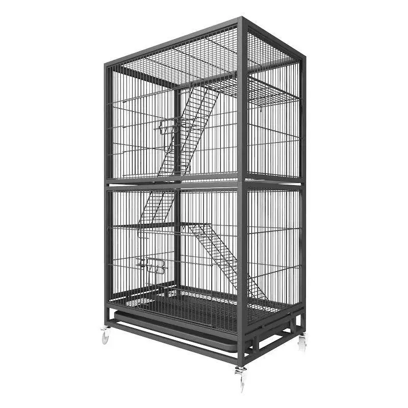 

Encryption Squirrel Cage Three-layer Flower Branch Rat Villa Cat Cage Household Large Pet