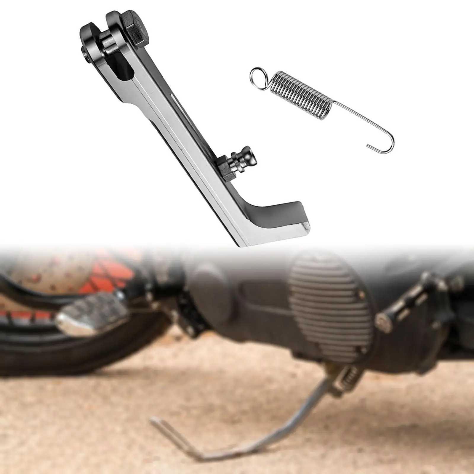 

Motorcycle Side Kickstand Repair Parts for Outdoor Riding Parking Stand