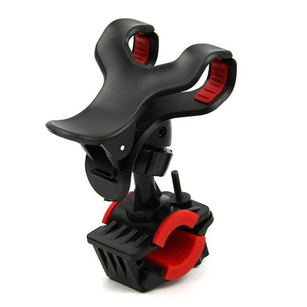 

Держатель для телефона на руль велосипеда/мотоцикла, силиконовая сетка, жесткий пластиковый зажим, регулировка на 360 градусов, надежное крепление для мобильной навигации