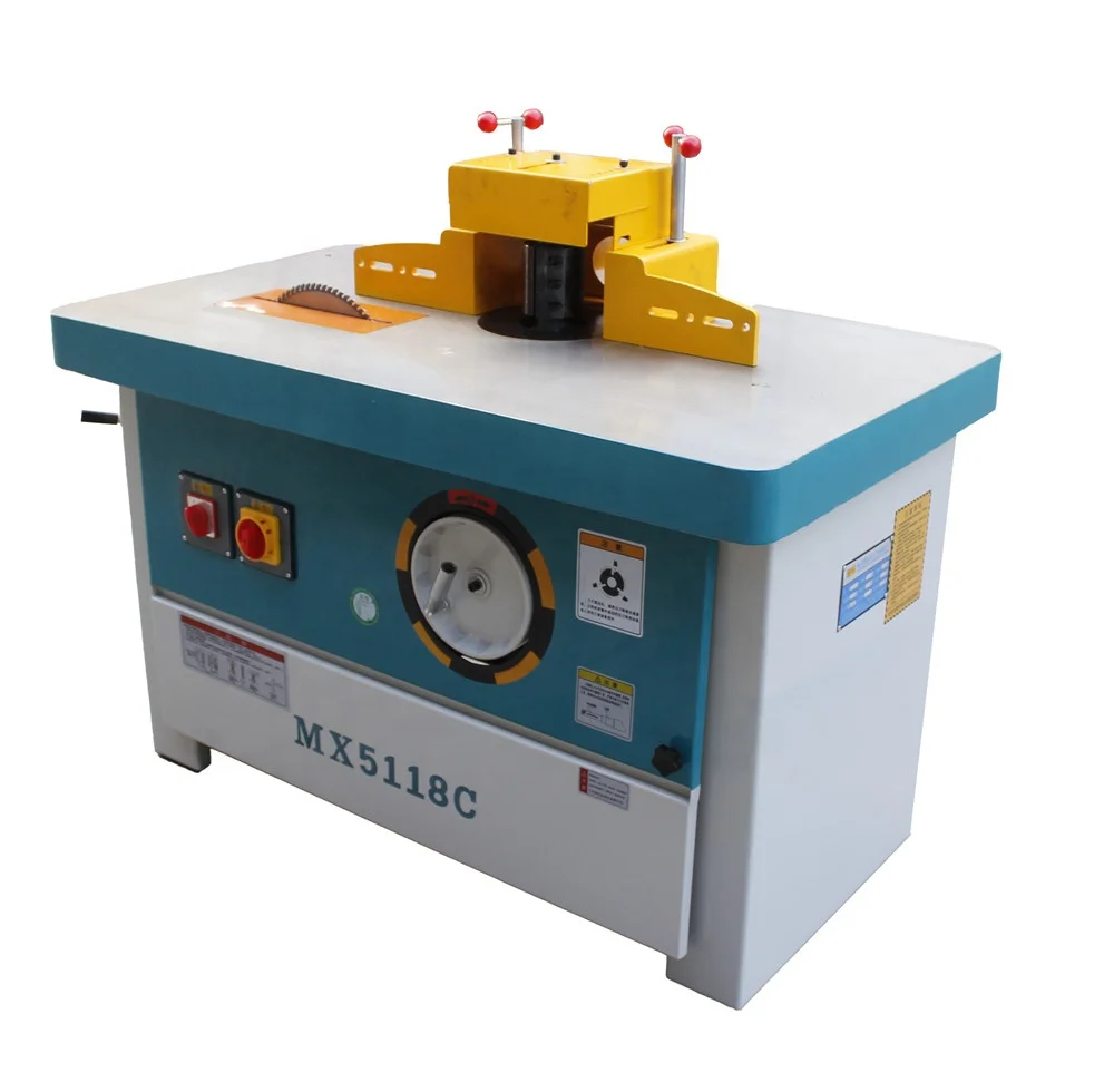 2.2kw 3kw 4kw Industrial Spindle Moulder Machine Wood Shaper Milling Slotting Router Machine Woodworking Moulder With Cover