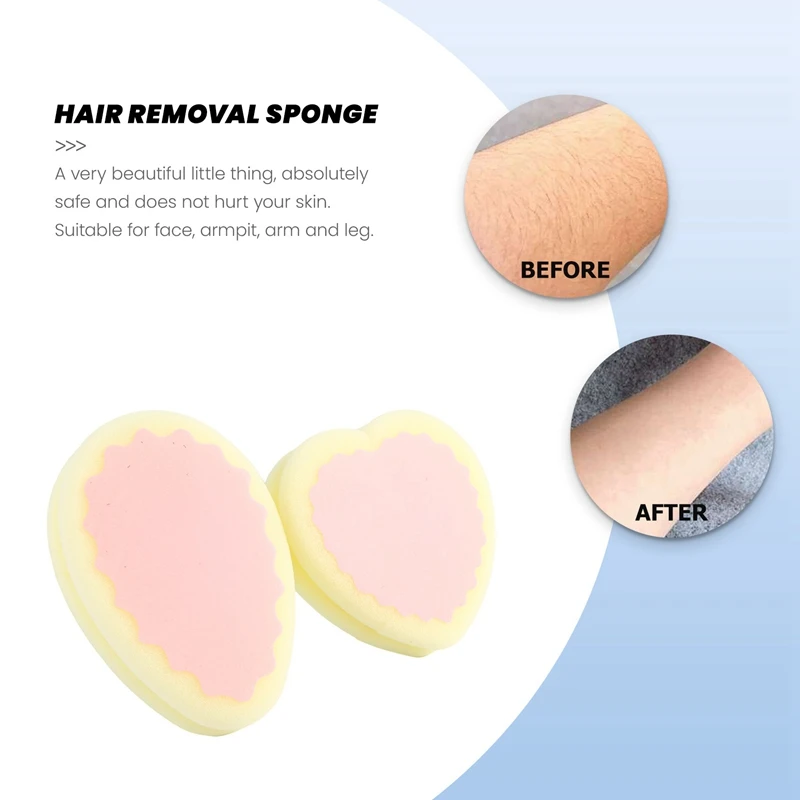 Popular Magic Painless Hair Removal Depilation Sponge Pad for Remove Facial Leg Arm Body Hair Removal Tool Epilator