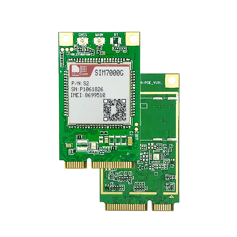 Modulo SIMcom LPWA NBIOT CATM SIM7000G MINIPCIE