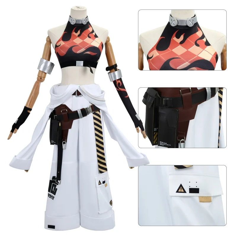 Gioco Zenless Zone Zero Koleda Belobog Costume Cosplay Parrucca Uniforme Copricapi Guanti Festa di Halloween Gioco di ruolo Puntelli Set per le donne