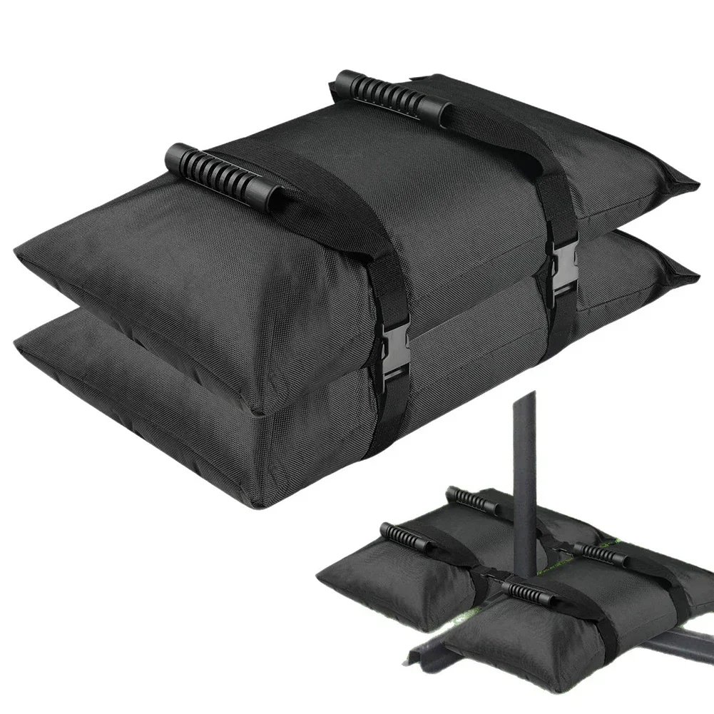 1PCS Umbrella Base Weights Sand Bag With 2 Inner Bags Leak-proof Heavy-duty Outdoor Oxford Fixed Sandbags For Camping Tent