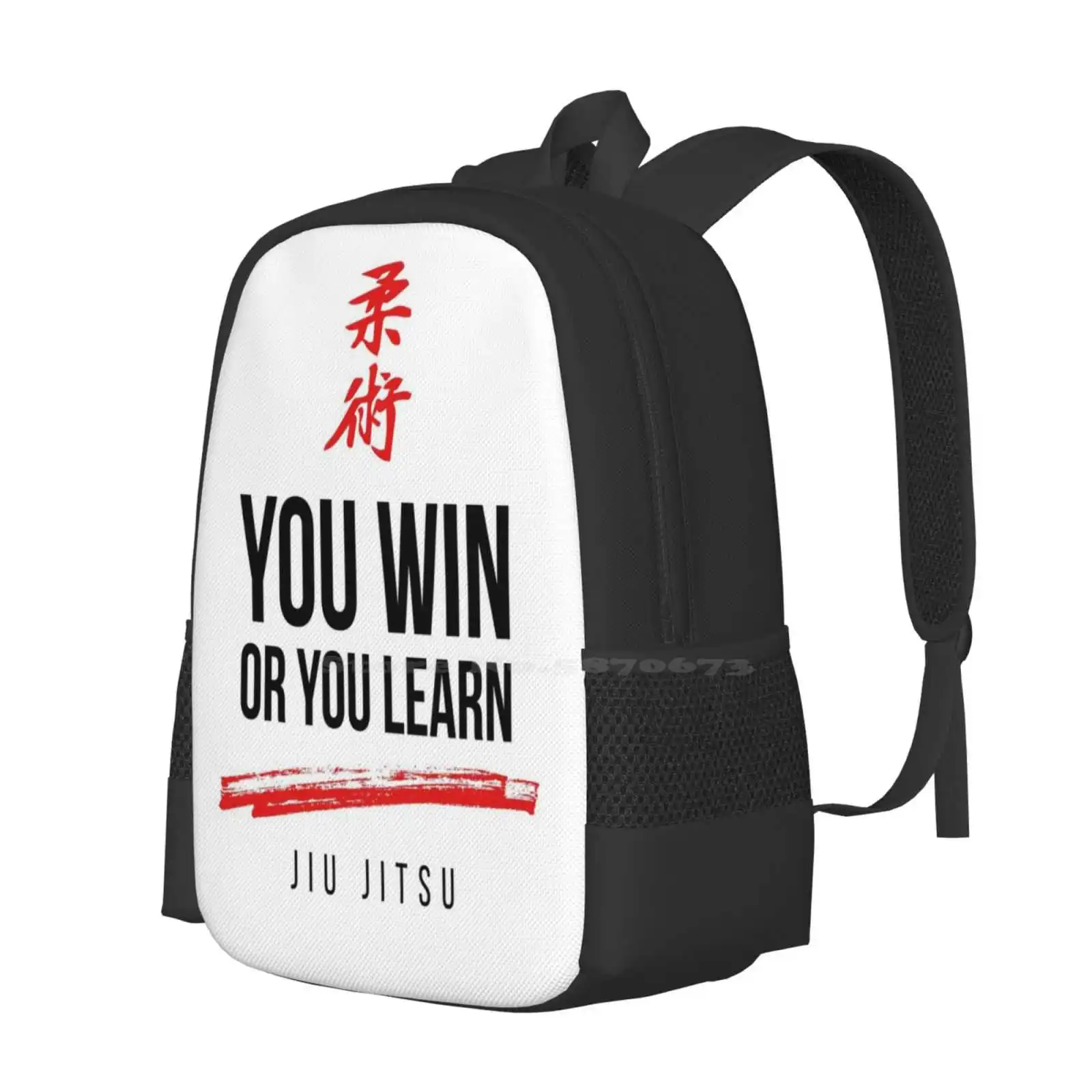 You Win Or Your Learn Dark Jiu Jitsu Hot Sale Backpack Fashion Bags Jiu Jitsu For Men Brazilian Jiu Jitsu Jiu Jitsu Kids Jiu