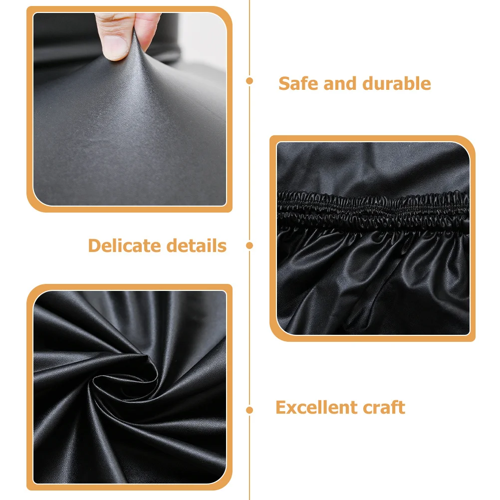 

Elastic Stretch PU Waterproof Chair Cover Thickened Dining Room Chair Protector Office Home Living Room