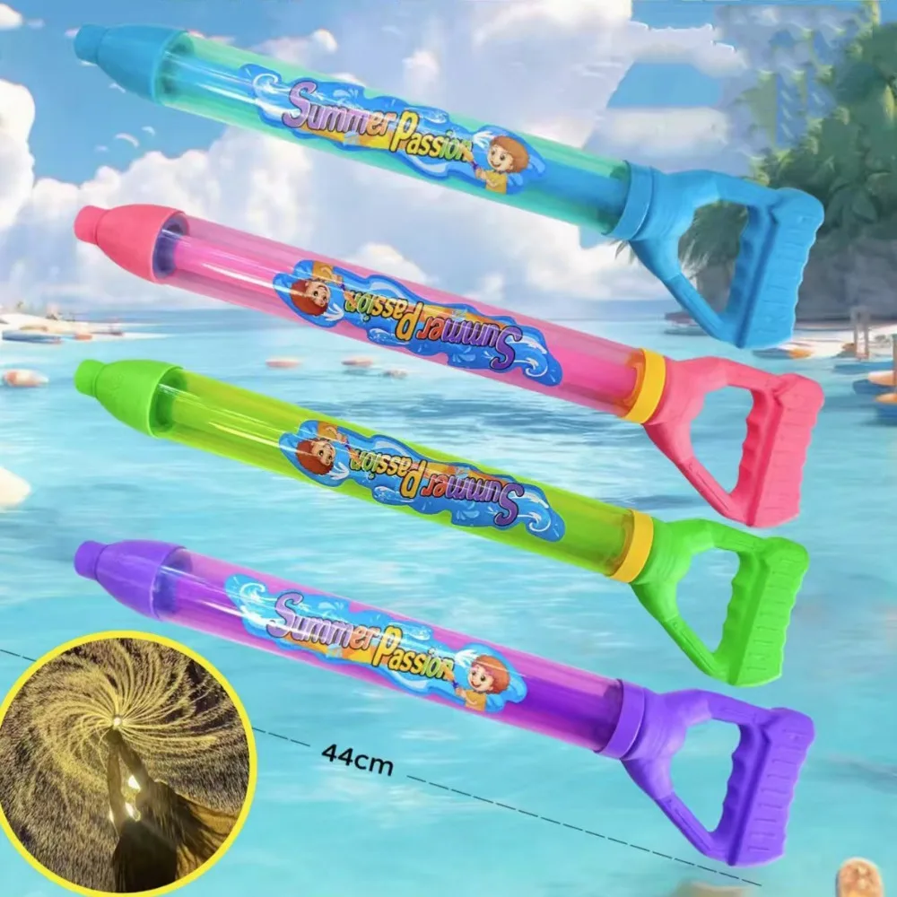 Juguetes de pulverización de agua con salpicaduras, juguetes de mano fáciles de llenar, juguetes de agua, aspersor de Festival con estampado de agua tipo tracción de plástico