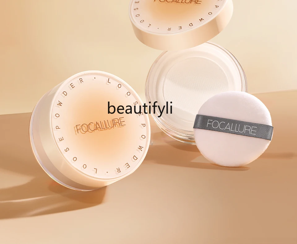 

Face Powder Finishing Powder Oil Control Durable Waterproof and Sweatproof Smear-Proof Makeup Powder