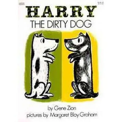 Libro de cuentos humorísticos para niños - Harry el perro sucio, tapa blanda, edades 4-8