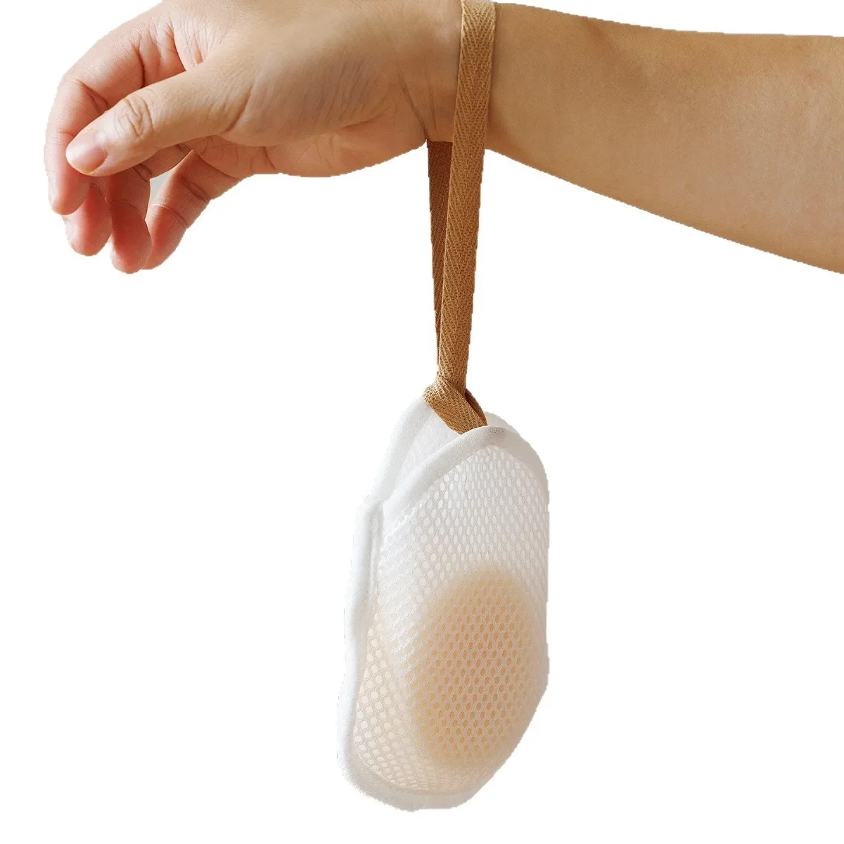 1~8Pcs Foaming Soap Bag Net Mesh Massage Exfoliator Pouch Bathing Bubble Maker Cleaning Tool