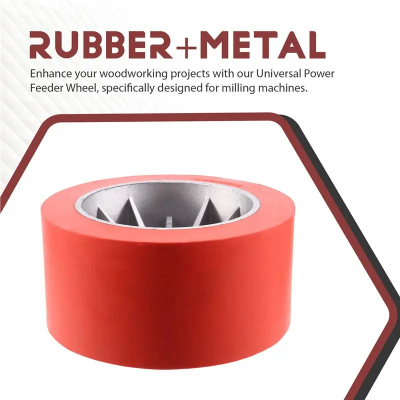 Happy New- Universal Power Feeder Wheel Feeder Pressure Wheel Feeder Parts Drive Wheel Parts