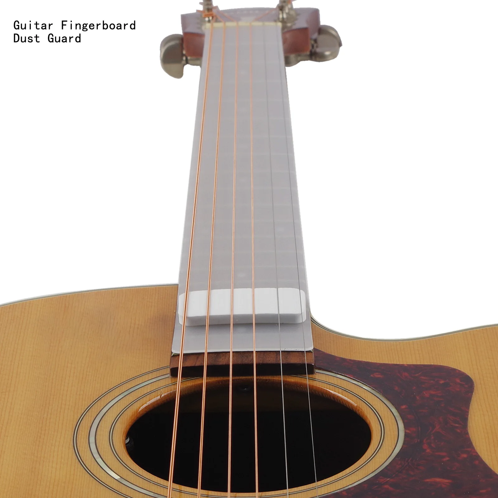 Dustproof Fingerboard Acoustic Bass Guitar String Electric Guitars Protects Strings From Dirt Specifications Translucent