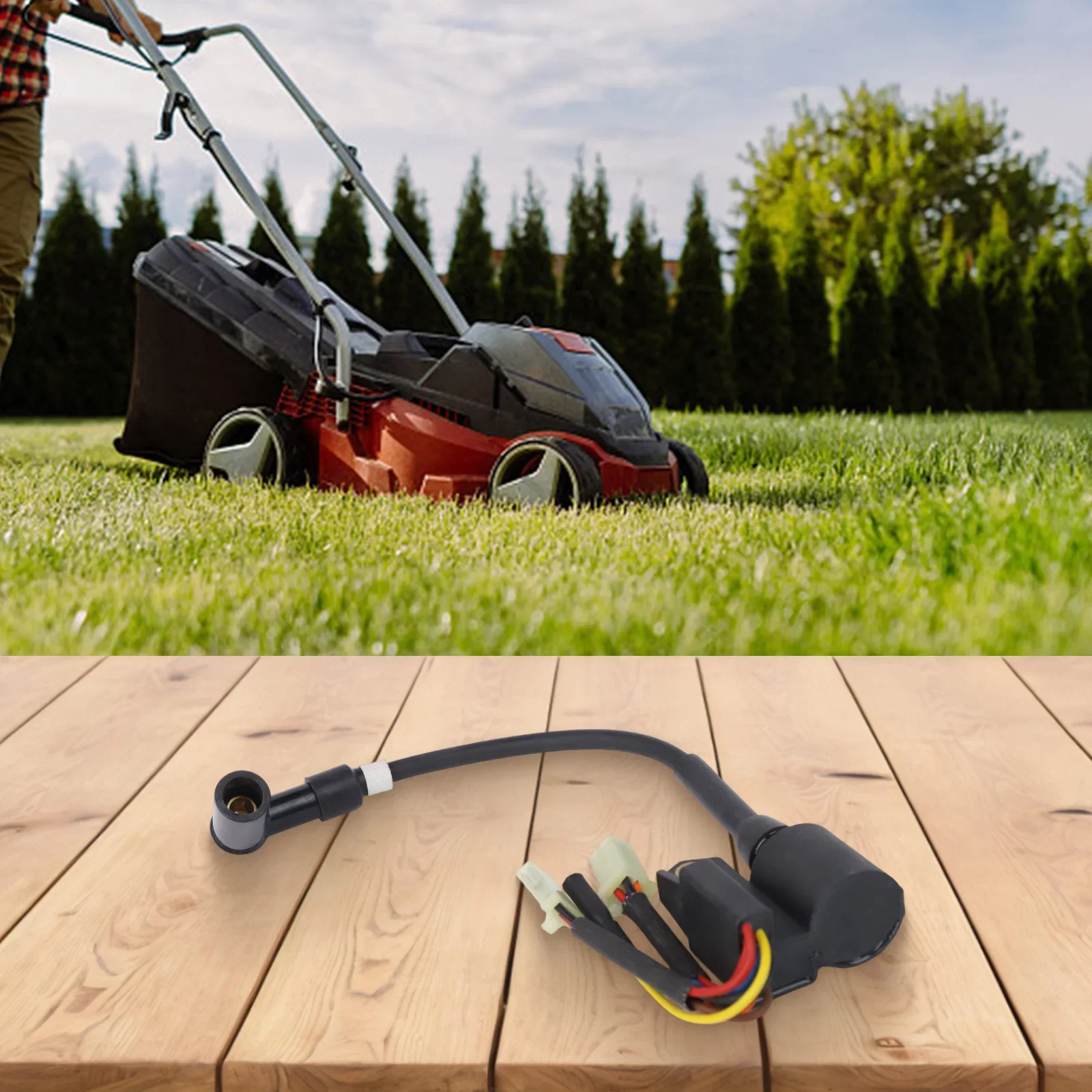 

Ignition Coil Replacement Compatible with For Yamaha EF2000iS For Inverter For Generator For 1600 2000 For Watts Use