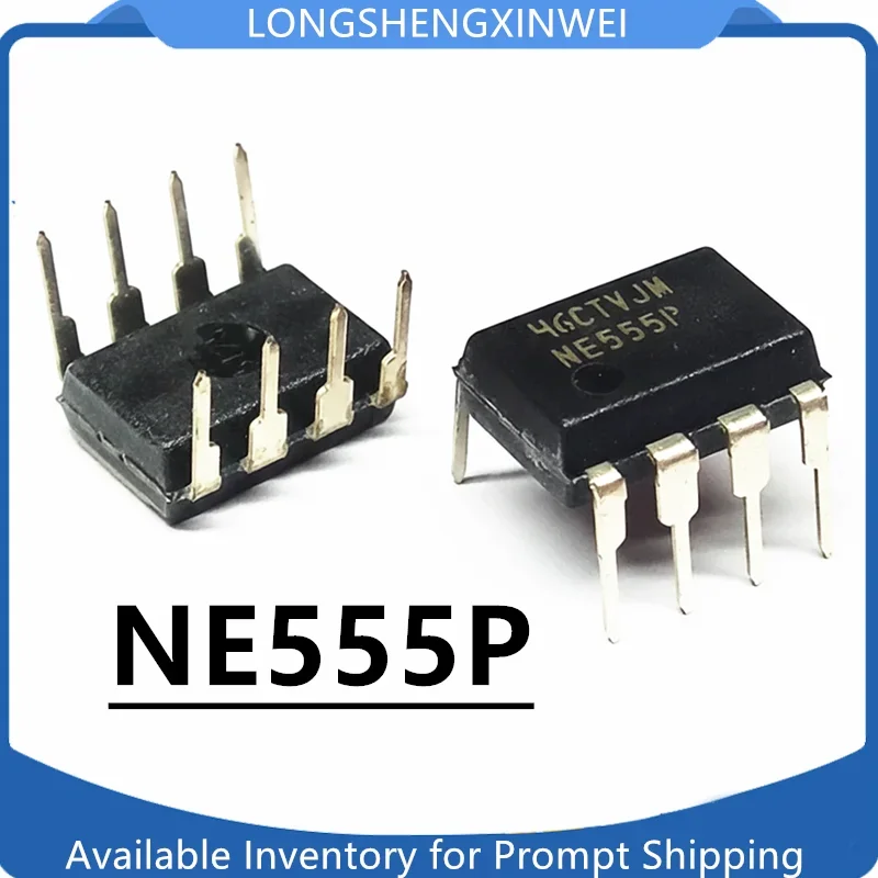 1PCS NE555P NE555N NE555 New Direct Insertion DIP8 Original Single High-precision Timer Chip in Stock