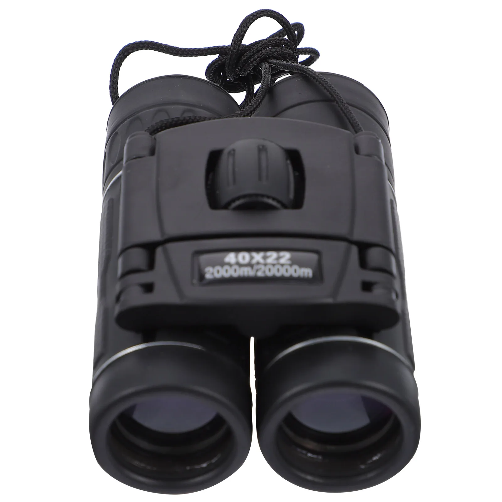 

Mini Telescope High Definition 40X Magnification Portable Outdoor Travel Black Pocket Size Lightweight Glass Plastic