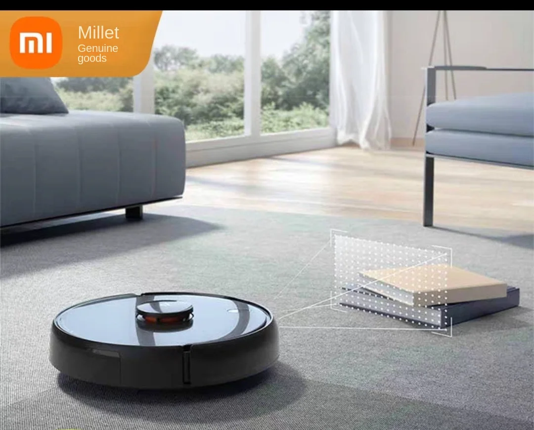 

Electric Sweeper Xiaomi Mijia Robo Pro Smart Home Automatic Laser Dragging Machine Vacuum Cleaner Wipes the Floor робот пылесос