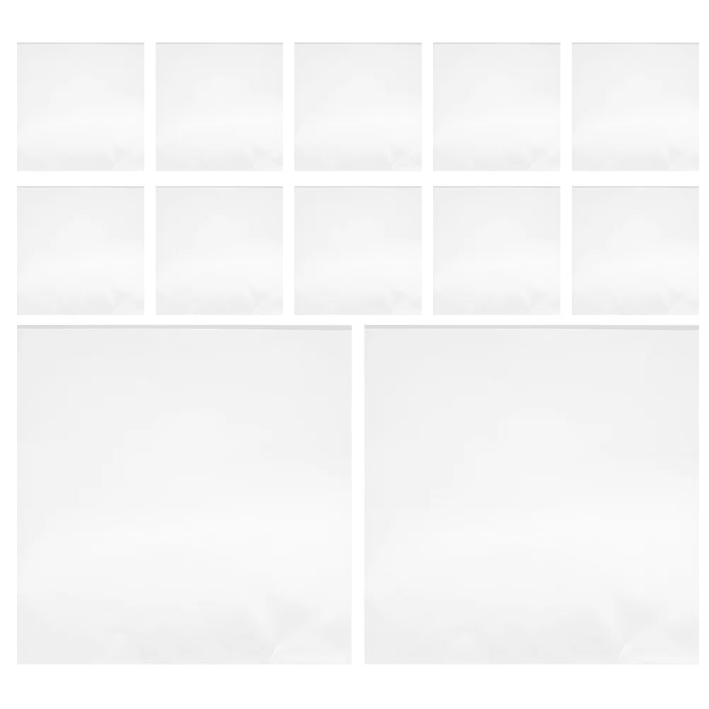 

25Pcs Black Vinyl Record Protection Sleeves Durable Self Adhesive Outer Vinyl Record Plastic Covers Clear Outer Sleeve