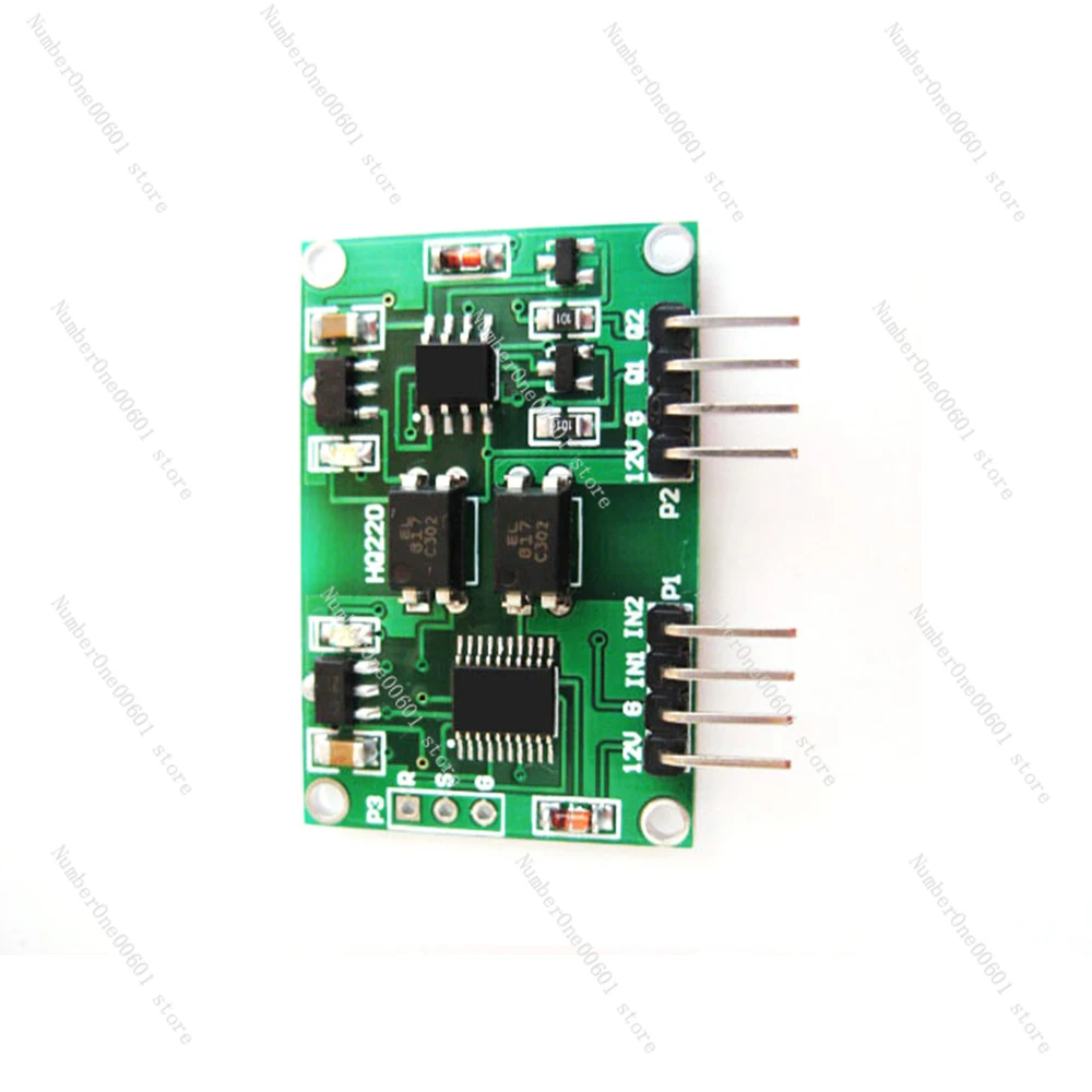 Two-channel Small Isolated Signal Voltage 0-5V Linear Conversion Transmitter Module