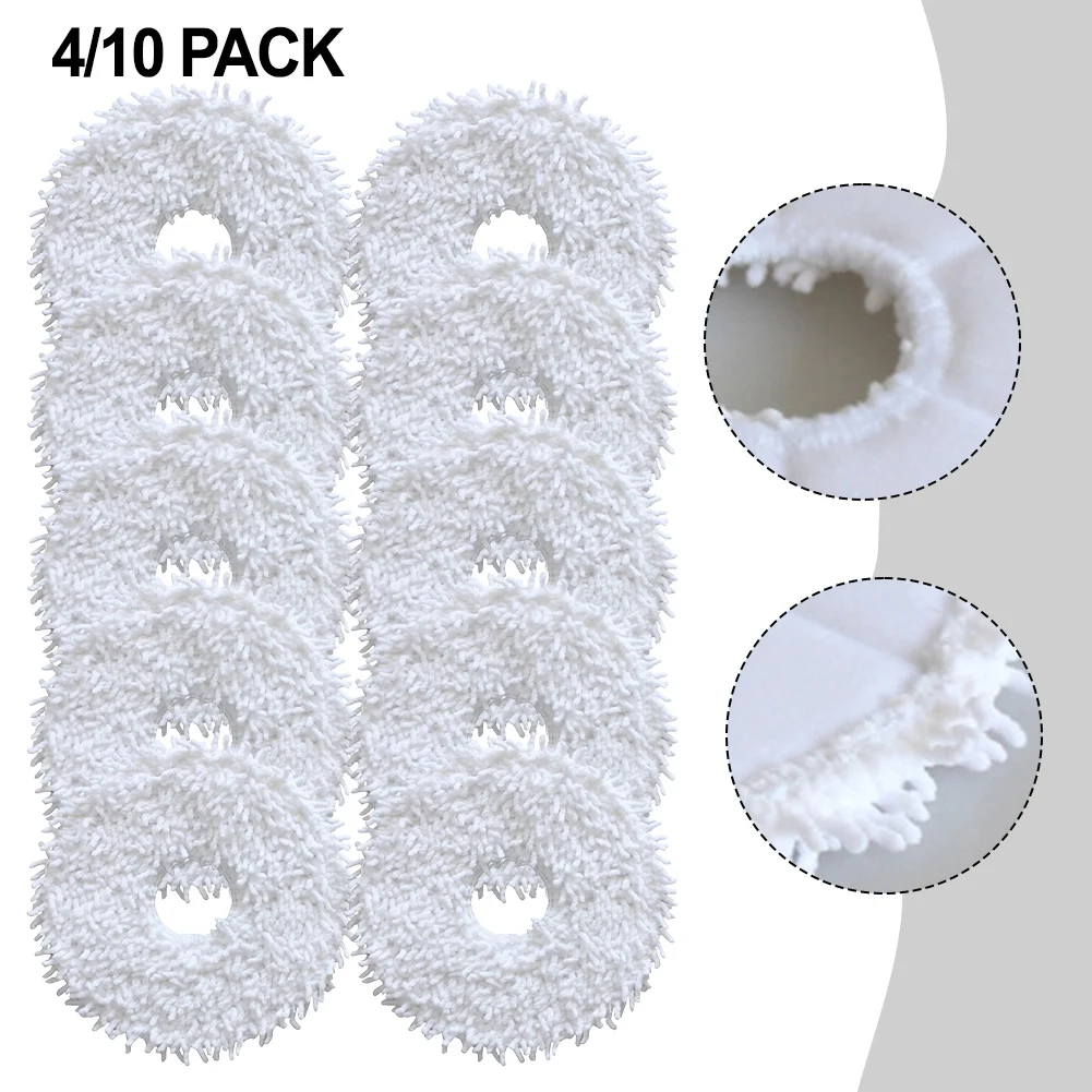 Replacement Mop Cloths for Eureka J15 Pro and For Ultra 4 or 10 Pack Microfiber Cleaning Pads for Efficient Floor Maintenance