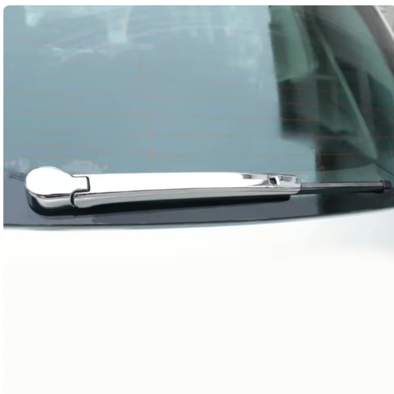 

Car ABS Chrome Rear Back Glass Wiper Nozzle Frame Trim Tail Window 2pcs For Volkswagen VW T-ROC TROC 2018 2019 2020