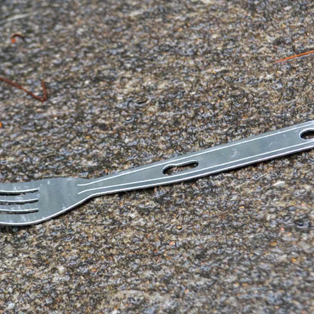 

1Set Foldable Camping Cutlery High-Quality Portable Tableware for Hiking Climbing Outdoor Adventures Easy-Clean Spork Set