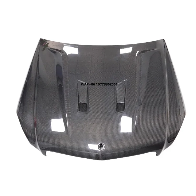 

Car Carbon Fibre Hood Engine Cover for C-Class W204 C63 2007-2014 Engine Hood