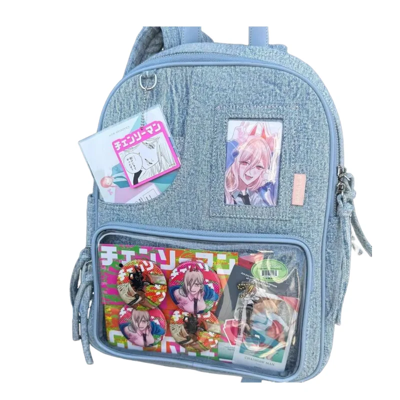 2024 Student Bag New Backpack Oxford Backpack Girl School Bag Anime Cute Backpack High Capacity Leisure Trend Versatile Backpack