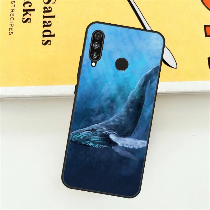 Whale Fish Wave Sea Case For Huawei P30 P20 P40 Lite Nova 11 Pro 9 10 SE 5T 3i 7i 11i Y60 Y70 Y90 Y61 Y91 Cover image 6