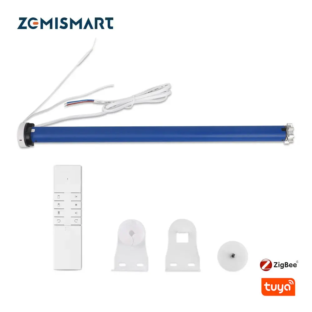 

Zemismart 2N Tuya Zigbee Smart Electric Shutter Motor for 38mm Tube Alexa Google Home Voice Control Smart Life App Control