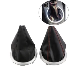 Car Gear Shift Knob Gaiter Boot Cover PU Leather Collar for Suzuki Swift SX4 Alto MT 2005 - 2016 Auto Accessories