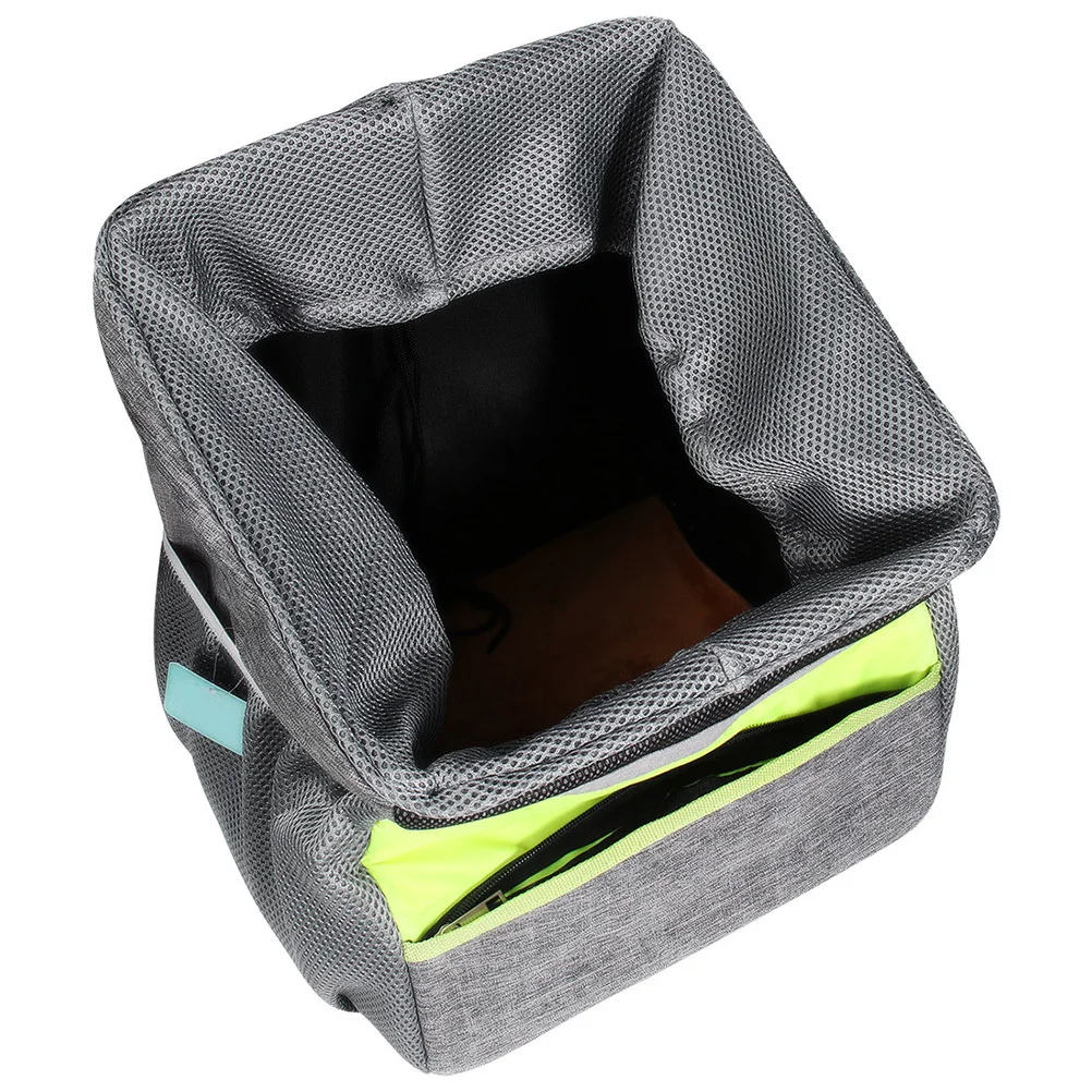 

Folding Waterproof Oxford Pet Bike Basket For Dogs Cats Adjustable Collapsible Design Easy Install Washable Dog Bike Carriers