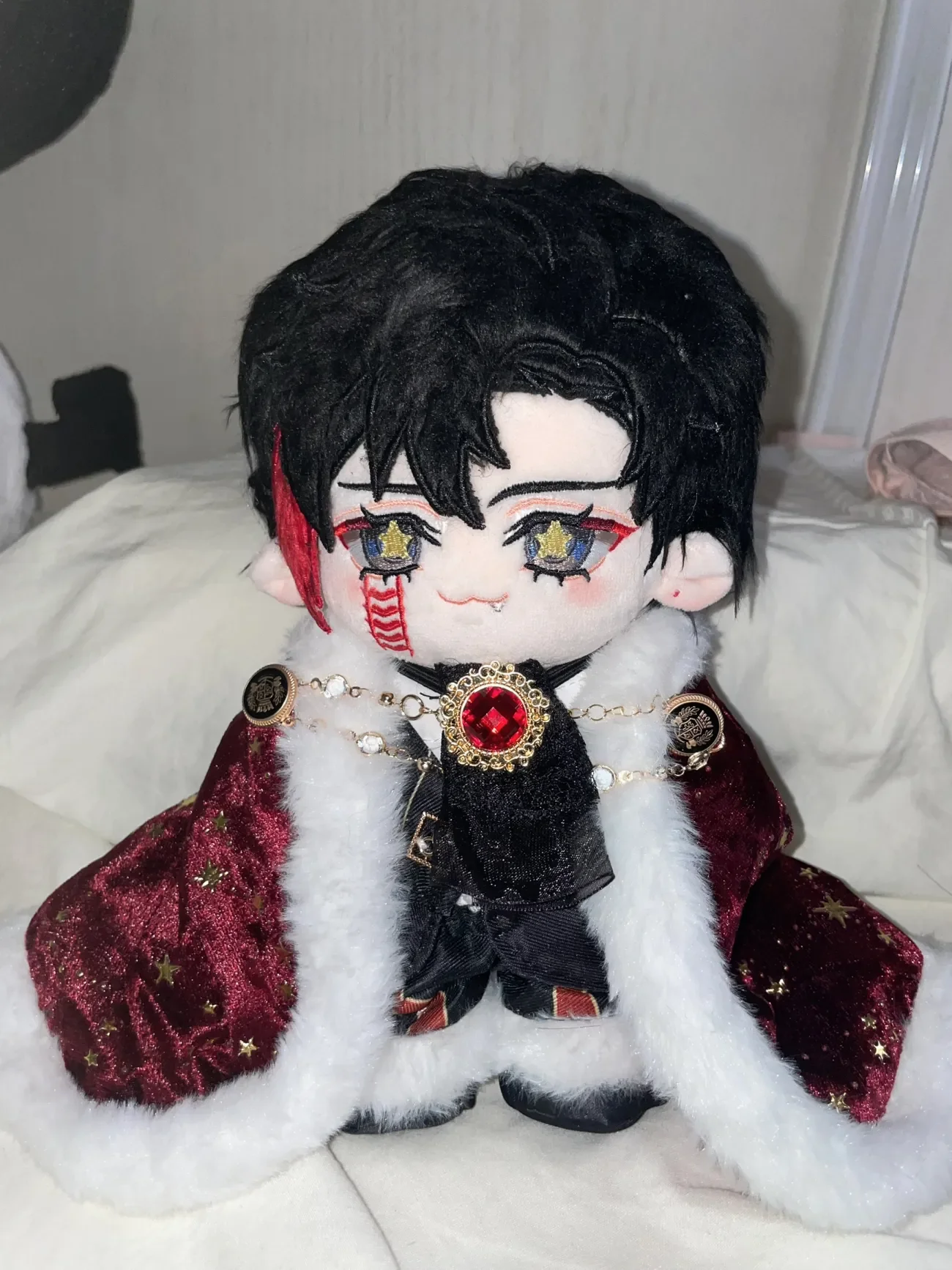 

Stuffed 20CM Record of Ragnarok Ying Zheng Plush Doll Body Anime Idol Cosplay Dress Up Cotton Doll Clothes Toy Fan Birthday Gift