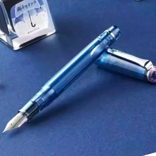 

Japan New Pen 2025 Sailor Ancora Rainy Day Resin Fountain Pens MF 0.5mm Nib Perfect Beginners Ink Pens