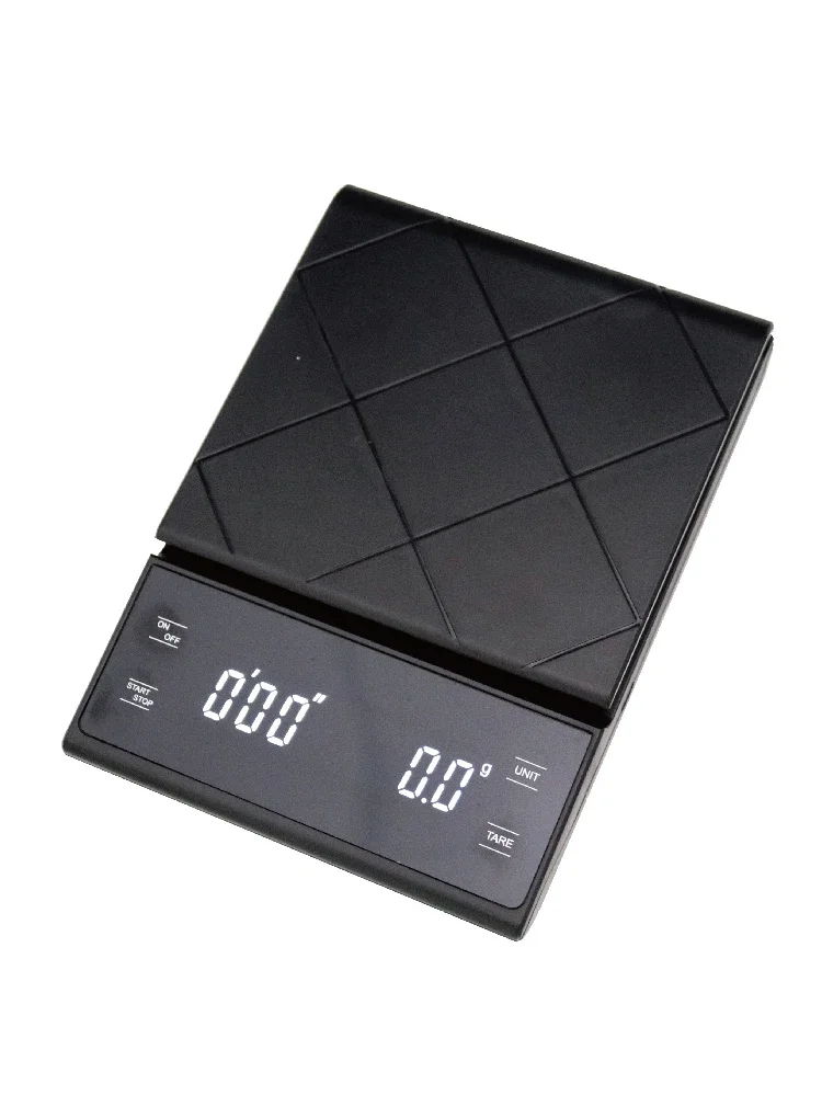 hand drip coffee scale 0.1g/3kg precision sensors kitchen food scale with Timer include Waterproof Protective pad