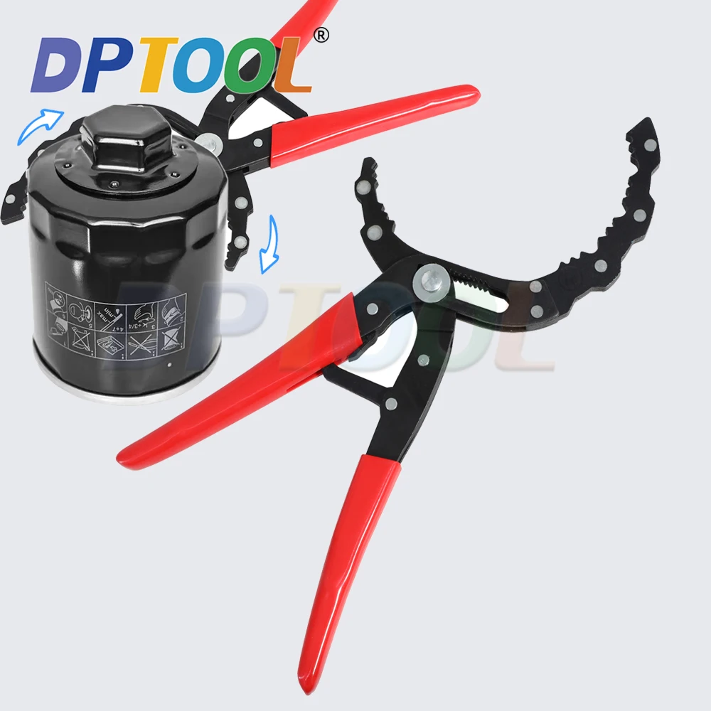 Universal Spring Structure Oil Filter Removal Tool – Adjustable Wrench for Auto, Motorcycle & Truck