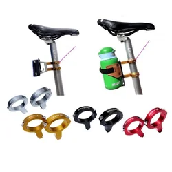 1pair Folding bicycle carrier block adapter for brompton seatpost adapter water bottle compatible31.8/33.9/34.9mm