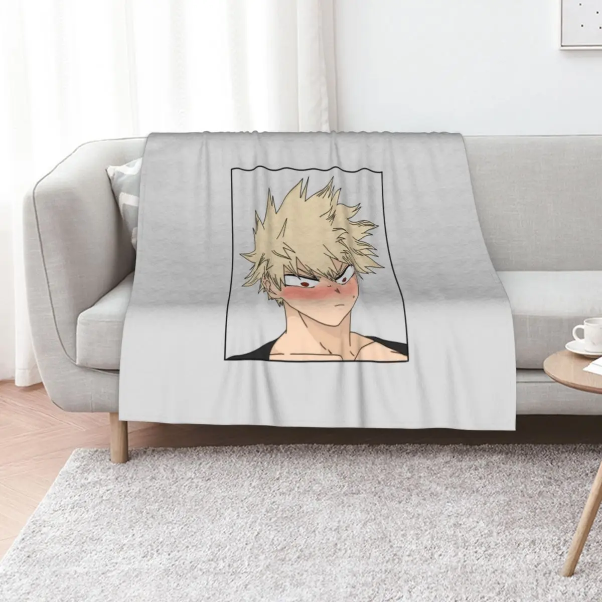 Baku-blush رمي بطانية هدية مضحكة للأريكة رقيقة أريكة لحاف أفكار هدايا عيد الحب البطانيات