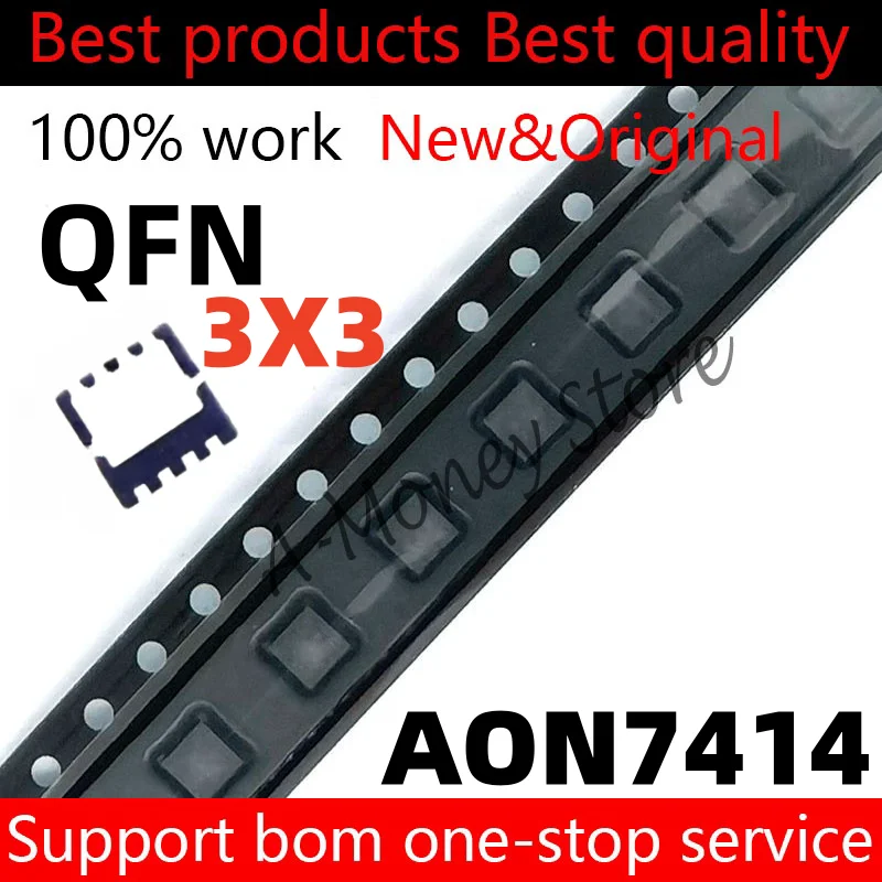 

(10pcs)AON7414 QFN-8