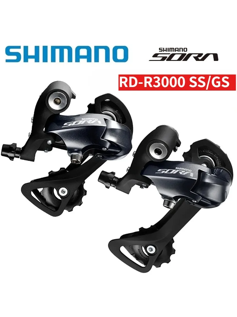 AliExpress Shimano SHIMANO SORA R3000 Series Rear Derailleur 9-Speed RD-R3000 SS/RD-R3000 GS 9S For Road Bike Bicycle Parts Original