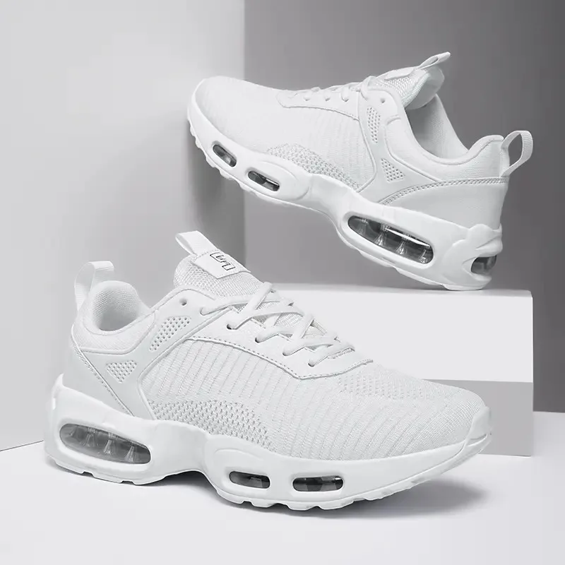

2026 New style air-cushioned men's sports shoes for teenagers men's shoes shock-absorbing and breathable running shoes