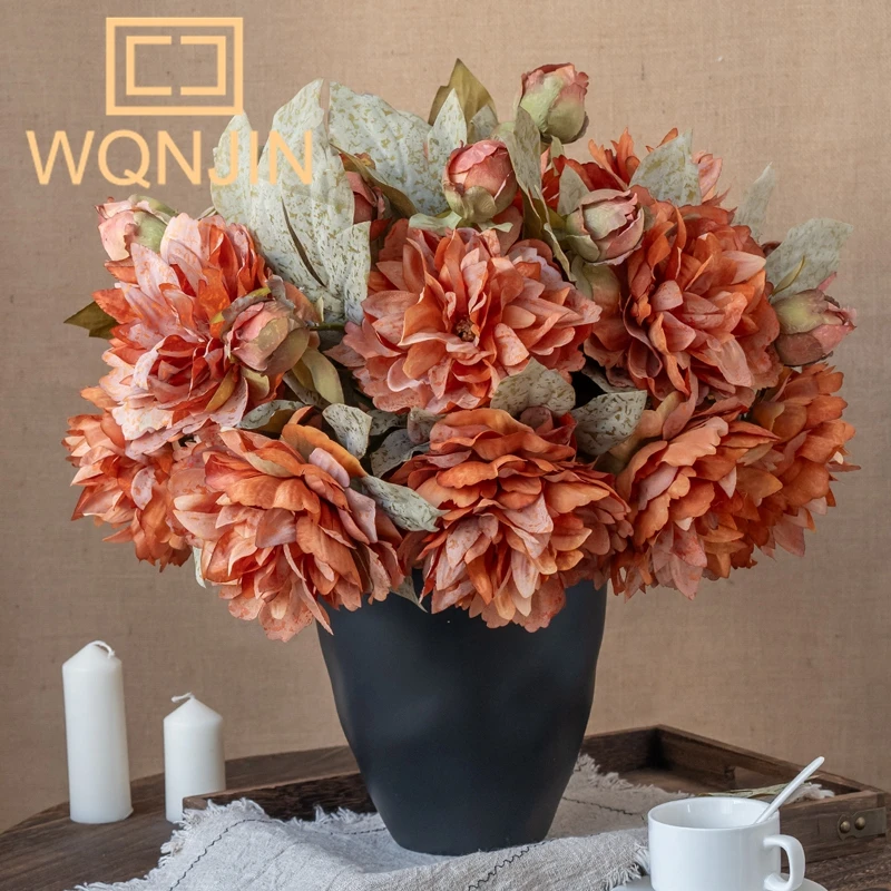 Photography Artificial Lighting - 1 Buah Bunga Simulasi Peony Besar