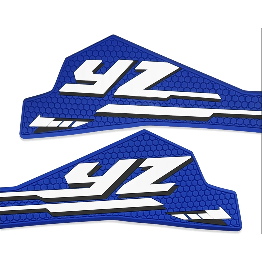 لياماها YZ250F YZ125X YZ250X 2023-2024 وسادة خزان الوقود ، ملصق خزان الوقود ، وسادة الجر ، ملصق خزان الوقود الجانبي المضاد للانزلاق